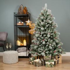 Brad artificial - Windham Spruce Frosted, 150 cm