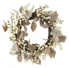 Coronita de Craciun - Wreath Foam Glitter - Foam Berries