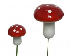Set decoratiuni de Craciun - Mushroom Foam, doua modele