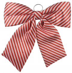 Decoratiune de Craciun - Funda Alb/Rosu, 52 cm