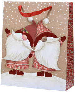 Punga de cadou - Santa Claus Greetings (Large)