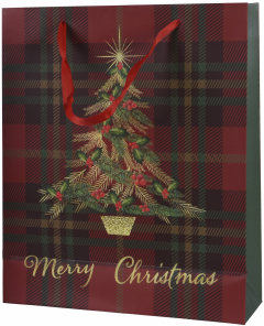 Punga de cadou - Merry Christmas Tree (Medium)