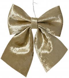 Ornament brad - Gold Bow, 24 cm