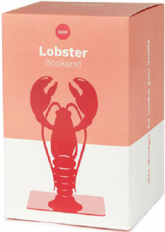 Suport pentu carti - Lobster, rosu