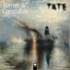 Calendar de perete - Ianuarie 2026 - Decembrie 2026 - Tate: Turner & Constable