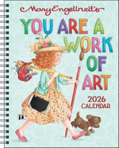 Agenda 2026 - Mary Engelbreit's You Are a Work of Art - Monthly/Weekly