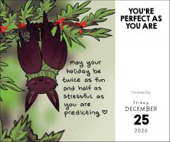 Take It from a Rainbow T-Rex, You’re Perfect as You Are 2026 Day-to-Day Calendar