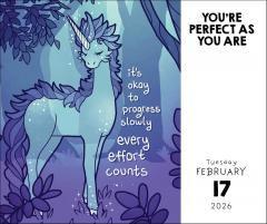 Take It from a Rainbow T-Rex, You’re Perfect as You Are 2026 Day-to-Day Calendar