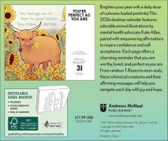 Take It from a Rainbow T-Rex, You’re Perfect as You Are 2026 Day-to-Day Calendar