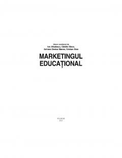 Marketingul educational