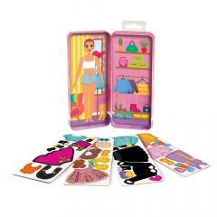 Puzzle magnetic in cutie metalica (mai multe modele, pret pe bucata)