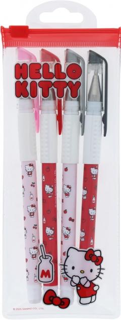 Set 4 pixuri cu gel - Hello Kitty