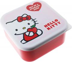 Set 3 cutii de pranz - Hello Kitty