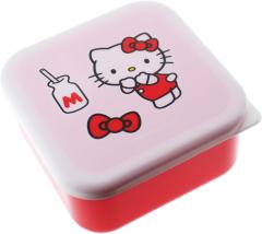 Set 3 cutii de pranz - Hello Kitty