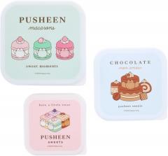 Set 3 cutii pentru pranz - Pusheen Sweets