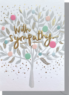 Felicitare - With Sympathy Tree