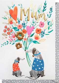 Felicitare - Mum Dogs