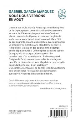 Nous nous verrons en aout