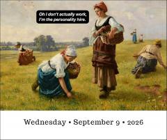 Calendar de birou - Ianuarie 2026 - Decembrie 2026 - Punk History