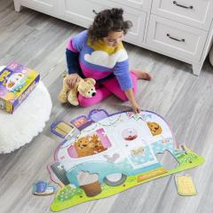 Puzzle de podea - Camper, 45 piese