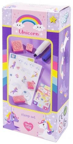 Set creativ - Stampile cu unicorni