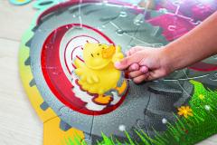 Puzzle de podea - Tractor, 47 piese