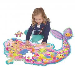 Puzzle de podea - Magical Mermaid, 41 piese