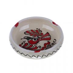 Scrumiera ceramica rosie de Corund