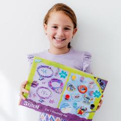 Set creativ 2 in 1 - Lilo si Stitch - Creeaza bratari si figurine din ipsos
