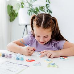Set creativ 2 in 1 - Lilo si Stitch - Creeaza bratari si figurine din ipsos