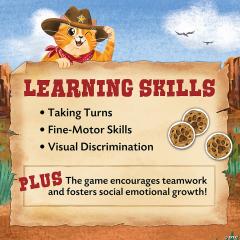 Joc educativ - Pisicuta cowboy, Meowdy Partner