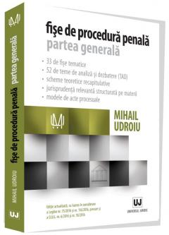 Fise de procedura penala. Partea generala