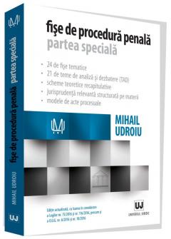 Fise de procedura penala. Partea speciala