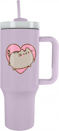 Cana de calatorie - Pusheen - Heart