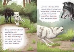 Leselowen 2. Klasse: Das Abenteuer der weissen Wolfin
