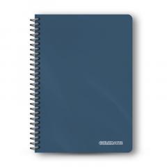 Caiet A4 velin cu spirala, 80 file (mai multe culori, pret pe bucata)