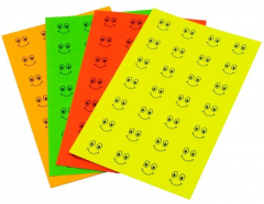 Stickere colorate calificativ „Bine”