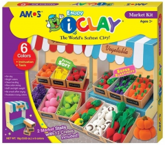 Set creativ DIY - Plastilina si accesorii market