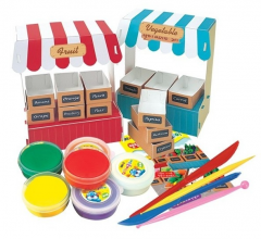 Set creativ DIY - Plastilina si accesorii market