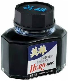 Calimara cu cerneala albastru Grand Hero Ink, 50 ml