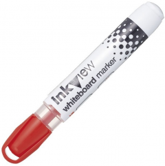 Marker pentru tabla magnetica alba Uni Inkview - Rosu