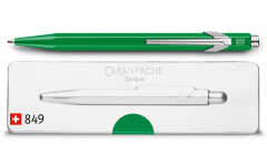 Pix - Caran d’Ache Metallic Ballpoint Pen - Green