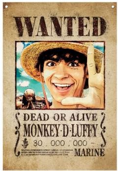Poster - One Piece - Luffy Wanted