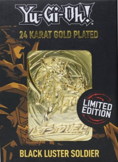 Card - Yu-Gi-Oh - Black Luster Soldier, 24 Karat Gold Plated Limited Edition