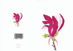 Felicitare - Magnolie Magenta