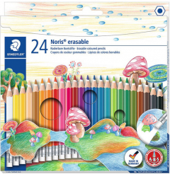 Set 24 Creioane colorate - Noris