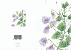 Felicitare - Flori de mazare