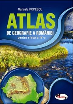Atlas de geografie a Romaniei clasa a IV-a