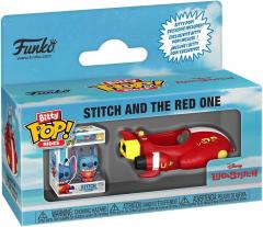 Figurina Funko Pop! Bitty Rides - Stitch And The Red One