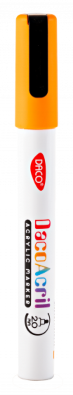 Marker acrilic - Portocaliu